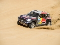 Nasser Al-Attiyah races during the 9th stage of Rally Dakar 2015 from Iquique to Calama, Chile on January 13th, 2015