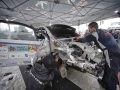 29 GAGO DIOGO POR Jorge Carvalho POR Peugeot 208 Peugeot Rally Academy Ambiance during the 2015 European Rally Championship ERC Liepaja rally, from February 6 to 8th, at Liepaja, Lettonie. Photo François Flamand / DPPI