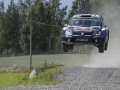 Sebastien Ogier (F), Julien Ingrassia (F) Volkswagen Polo R WRC (2015) perform at FIA World Rally Championship 2015 Finland in Jyvaskyla on July 31, 2015 // Volkswagen Motorsport/Red Bull Content Pool // P-20150802-00397 // Usage for editorial use only // Please go to www.redbullcontentpool.com for further information. //