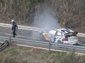 WRC champion Sébastien Ogier crashed out of the lead of RallyRACC Catalunya - Costa Daurada, Spain while leading just 4km from the finish, October 25, 2015.WRC champion Sébastien Ogier crashed out of the lead of RallyRACC Catalunya - Costa Daurada, Spain while leading just 4km from the finish, October 25, 2015.