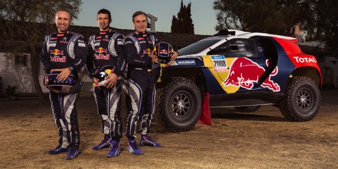 La livrea Red Bull per la Peugeot 2008 DKR