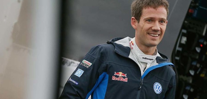 Sebastien Ogier in un momento di relax