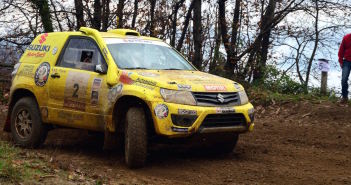 Andrea Dalmazzini, campione italiano con il Suzuki New Grand Vitara.