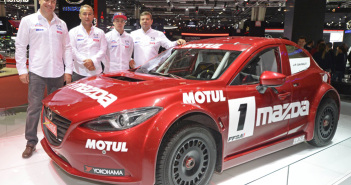 Il nuovo team Mazda a Parigi