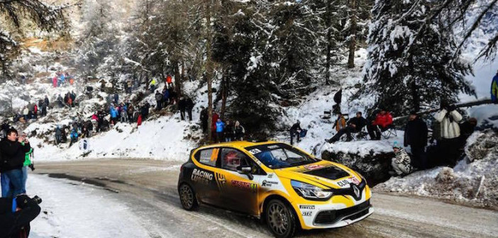 Stephane Consani a Montecarlo con la Clio R3T