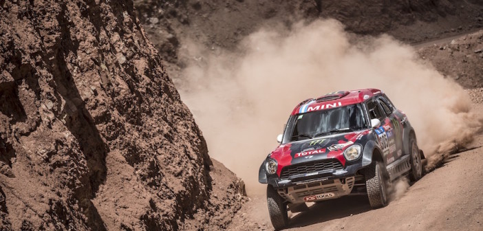 Orlando Terranova vince la penultima tappa della Dakar con la Mini All4 racing.