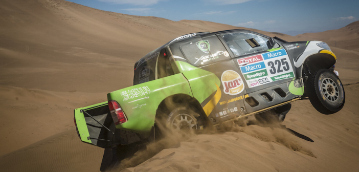 Yazeed Al-Rajhi si aggiudica l'ottava tappa della Dakar.