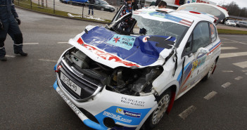 Il debutto del portoghese Diogo Gago con la Peugeot 208 R2 ufficiale