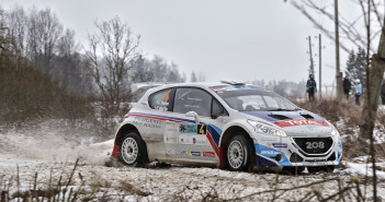 Craig Breen e Scott Martin  con la Peugeot 208 T16 ufficiale vincono il Liepaja, seconda prova del Campionato Europeo