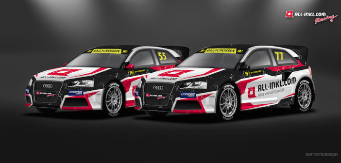 Le Audi S3 SX Supercar di Muennich per il Mondiale Rallycross