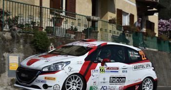 La Peugeot 208 del Molisano al Ciocco.