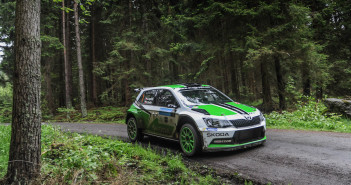 Jan Kopecky vince il Rally Cesky Krumlov con la Skoda Fabia R5.