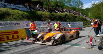 L'Osella del pilota di Orvieto allo start