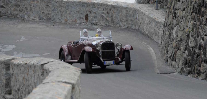 Passaggio sul Passo dello Stelvio per la Stella Alpina.