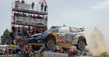 Ogier nella Jump arena del Monte Lerno