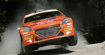 Ucci ed  una Peugeot 208 T16 R5 ruggente.