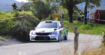 Scandola-D'Amore con una nuova Skoda Fabia R5 dominano in Slovenia.