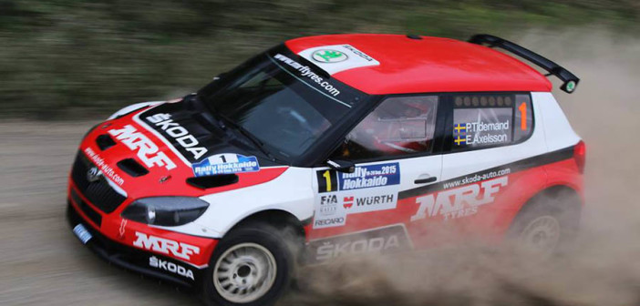 La Fabia S2000 di Tidemand in azione