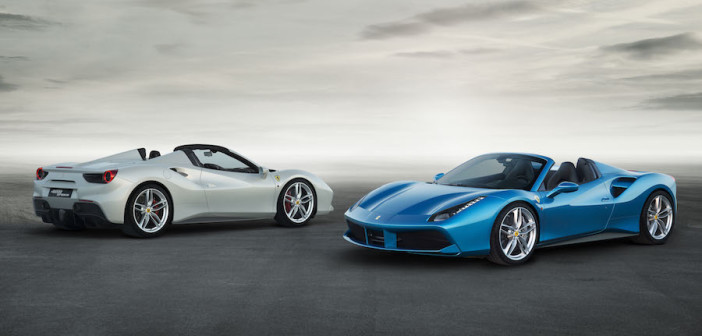 La nuova Ferrari 488 Spider presentata al Salone di Francoforte