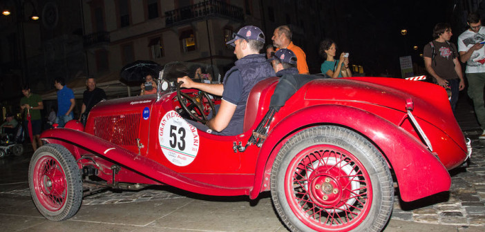 I vincitori del Gran Premio Nuvolari, Vesco-Guerini.