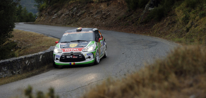 Simone Tempestini e Matteo Chiarcossi, secondi di WRC3 al Tour de Corse.