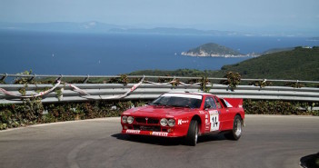 Paolo Baggio, vincitore del titolo 2015 nel Quarto Raggruppamento con la Lancia 037.