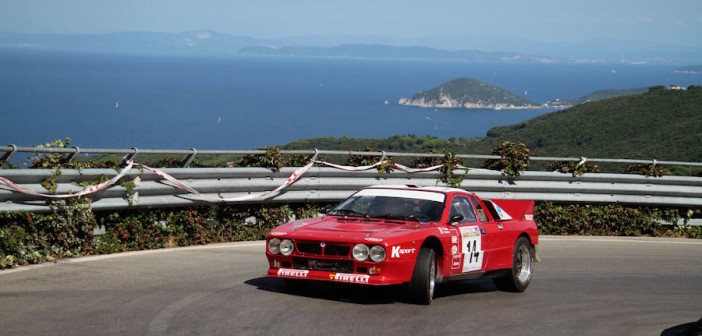 Paolo Baggio, vincitore del titolo 2015 nel Quarto Raggruppamento con la Lancia 037.