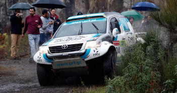 Porem-Monteiro, primi nella Baja Portalegre con la Toyota Hilux.