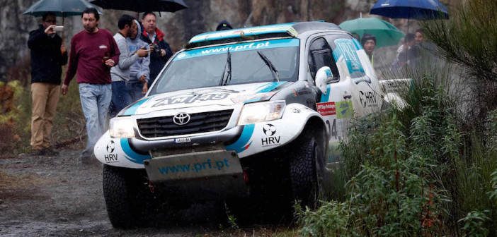 Porem-Monteiro, primi nella Baja Portalegre con la Toyota Hilux.