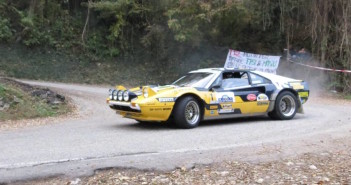 "Lucky" e "Rudy" riuniti sulla Ferrari 308 GTB al Revival Valpantena.