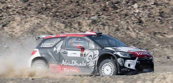 La Citroen DS3 di Al Qassimi sulle stage di Dubai