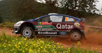 Ostberg ritorna sulla Fiesta la vettura con cui ha vinto una gara di WRC (Portogallo 2012).