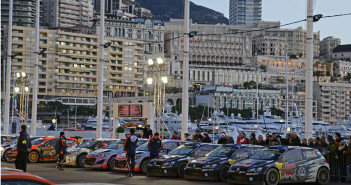 Il Parco chiuso sul porto di Montecarlo.