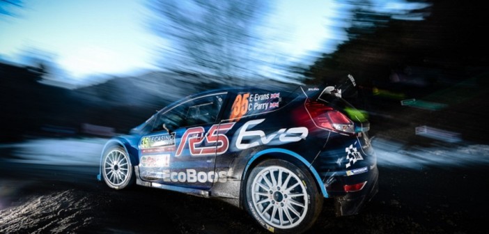 La Ford Fiesta R5 Evo di Evans