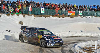 Jari-Matti Latvala e la sua Polo in azione.