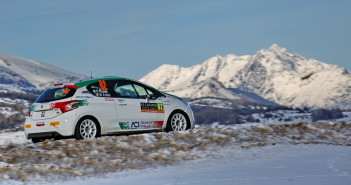 Fabio Andolfi in azione a Montecarlo.