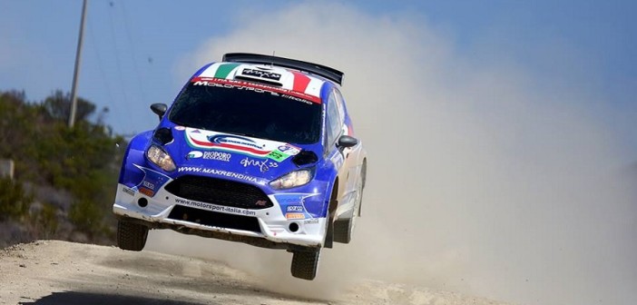 La Fiesta R5 di Rendina vola verso il podio.