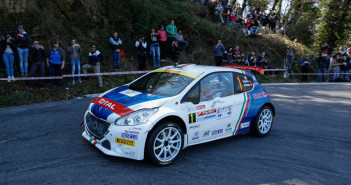 La Peugeot 208 T16 R5 di Ucci continua a dettare legge.