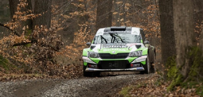 La Fabia di Loix nel sottobosco delle Ardenne.