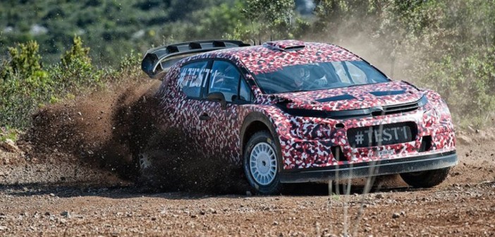 Kris Meeke al volante della nuova C3.