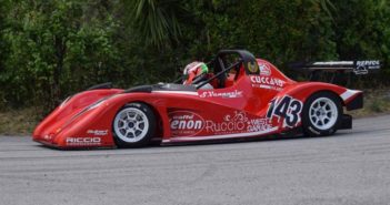 La Radical SR4 di Venanzio nella scalata di Roccavaldina.