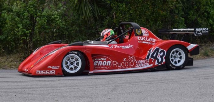 La Radical SR4 di Venanzio nella scalata di Roccavaldina.