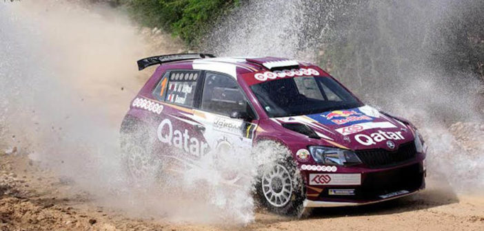 La Skoda Fabia R5 di Al Attiyah senza rivali.