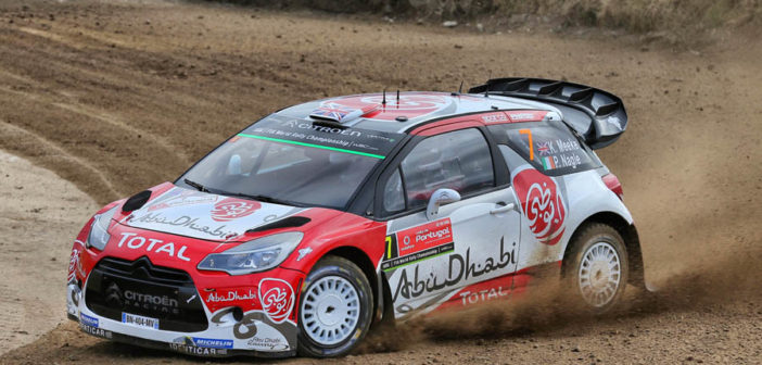 La Citroen DS3 di uno scatenato Meeke