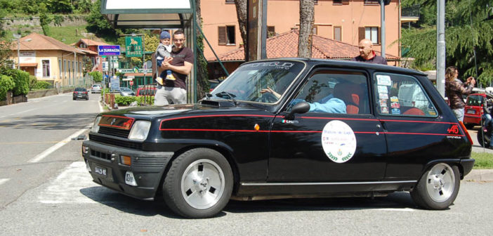 La Renault R5 Alpine del vincitore.