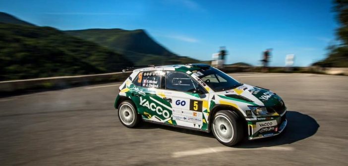 La Fabia R5 di Sylvain Michel pregusta il tricolore Francese