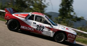 La Lancia Rally 037 sulle strade Friulane