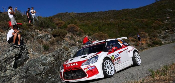 Gilbert sulle strade Corse ancora in azione con la DS3 R5