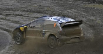 La Polo di Mikkelsen in azione sulle speciali del Galles