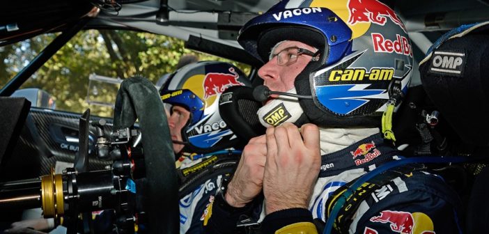 Latvala ben presto dovrà cambiare anche i colori del casco.